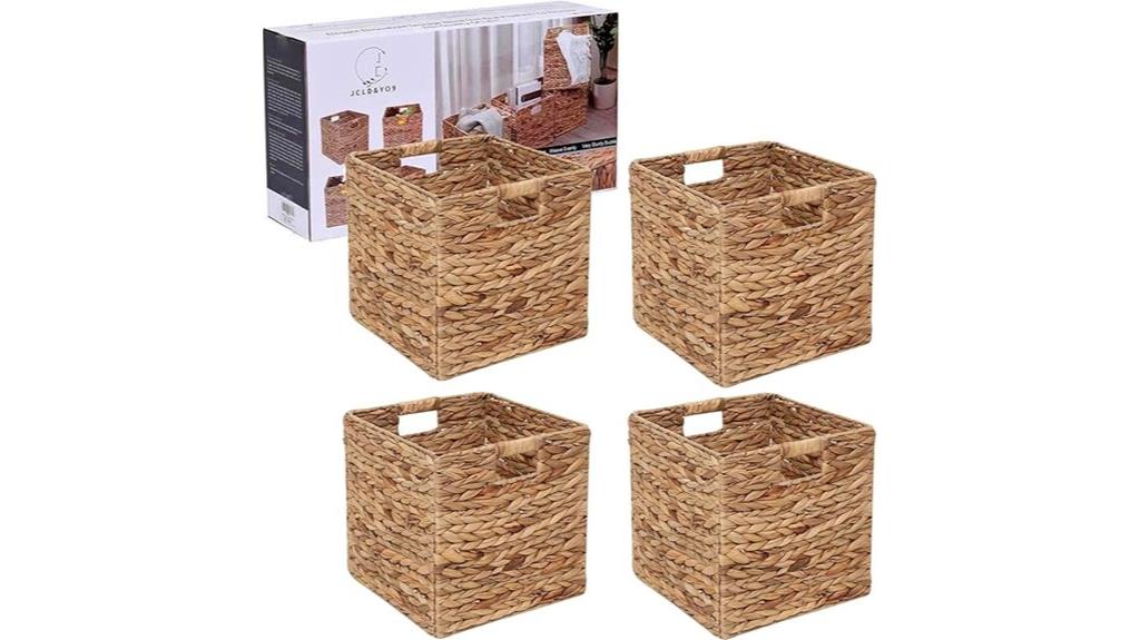 water hyacinth storage baskets