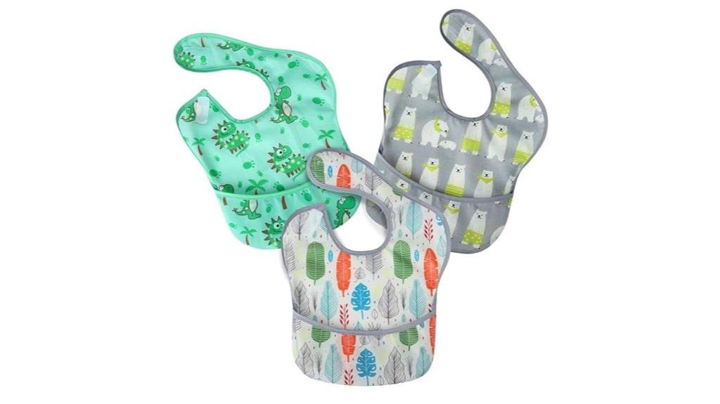 waterproof washable baby bibs