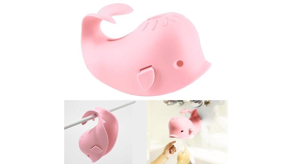 whale shaped bath spout cover