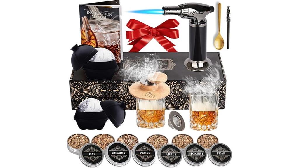 whiskey smoking torch kit