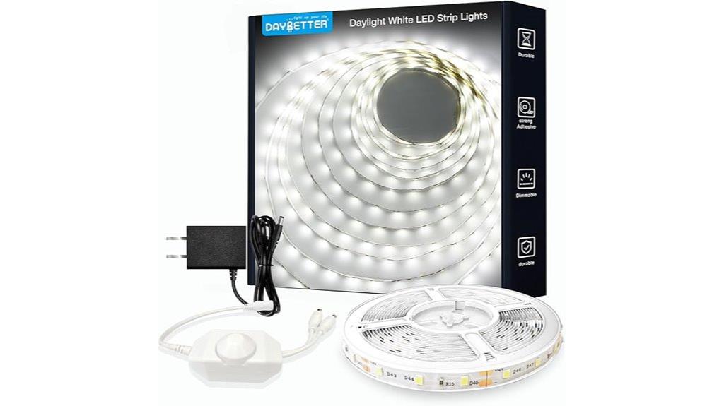 white 20 ft led strip
