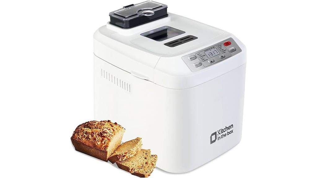 white bread machine features