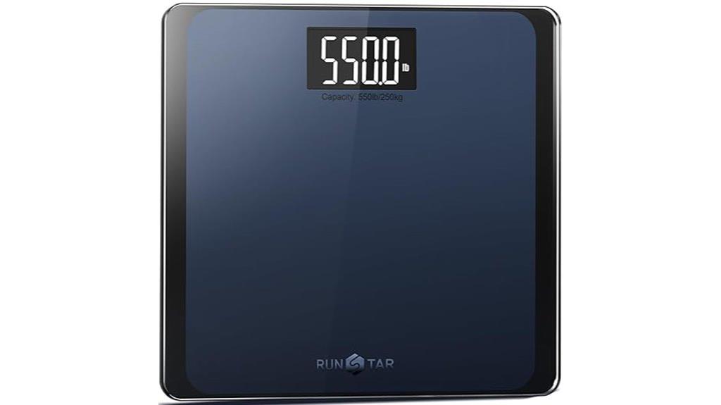 wide platform digital scale