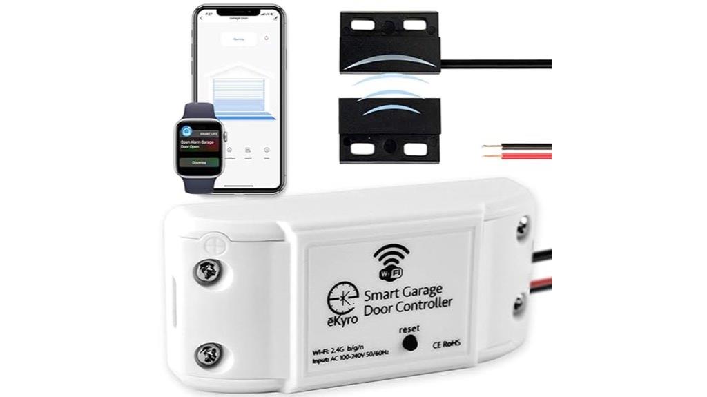 wifi garage door security