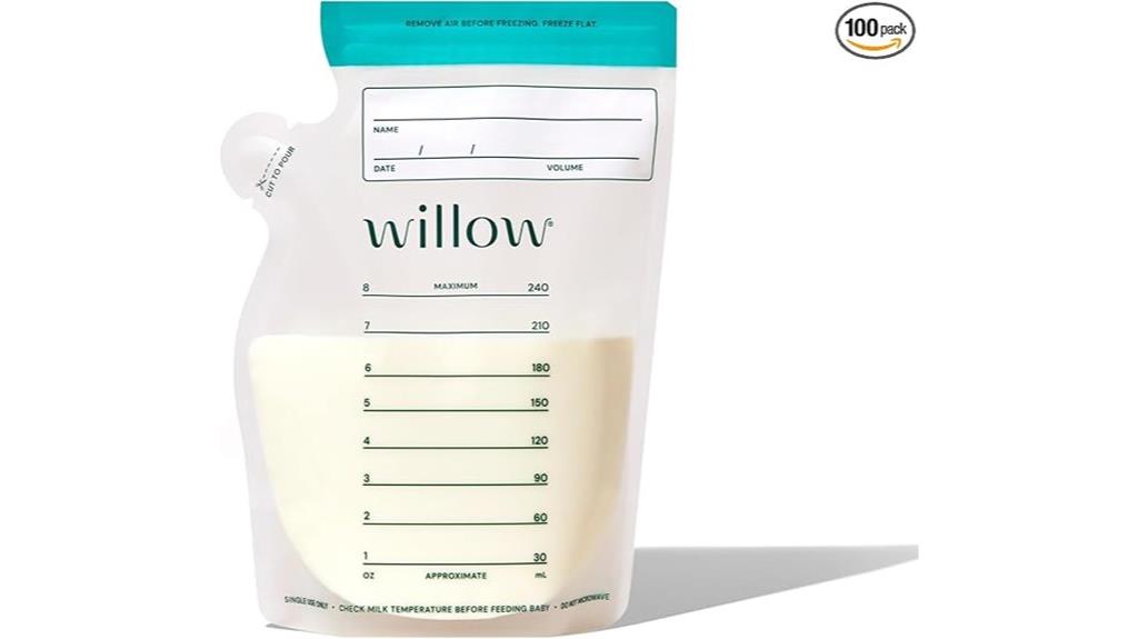 willow 100 pack storage