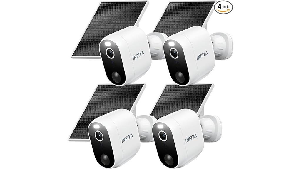 wireless 2k solar cameras