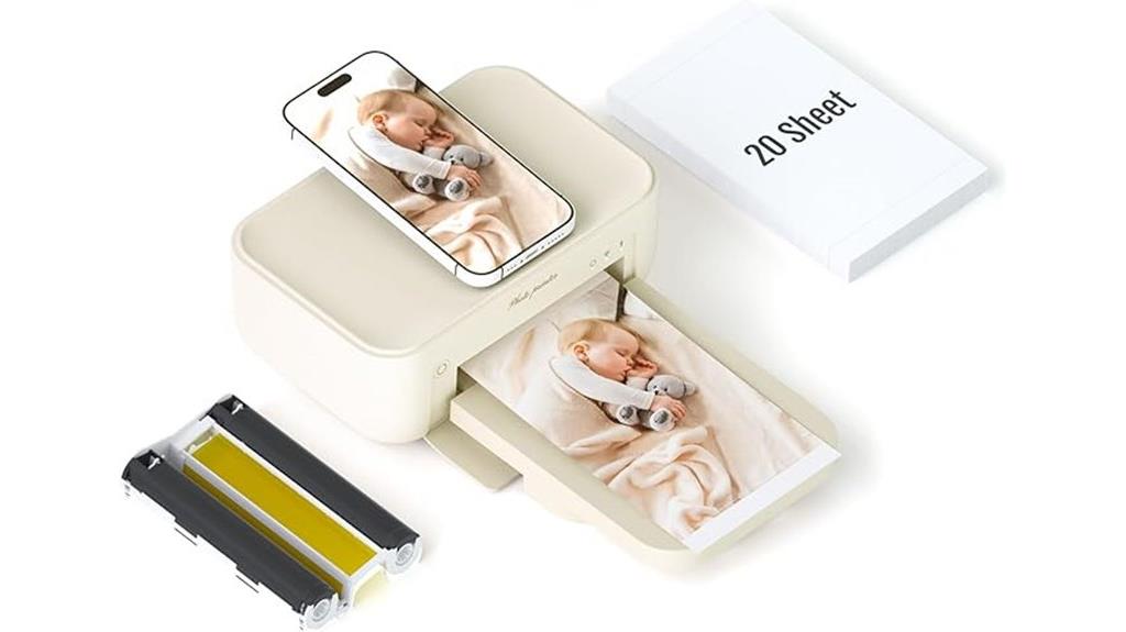 wireless 4x6 photo printer