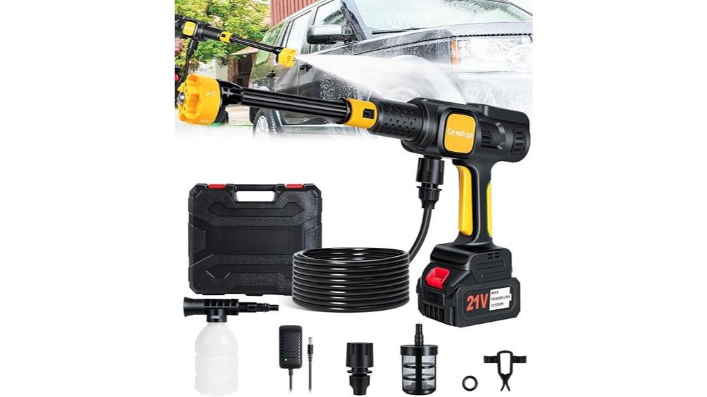 wireless 600 psi washer