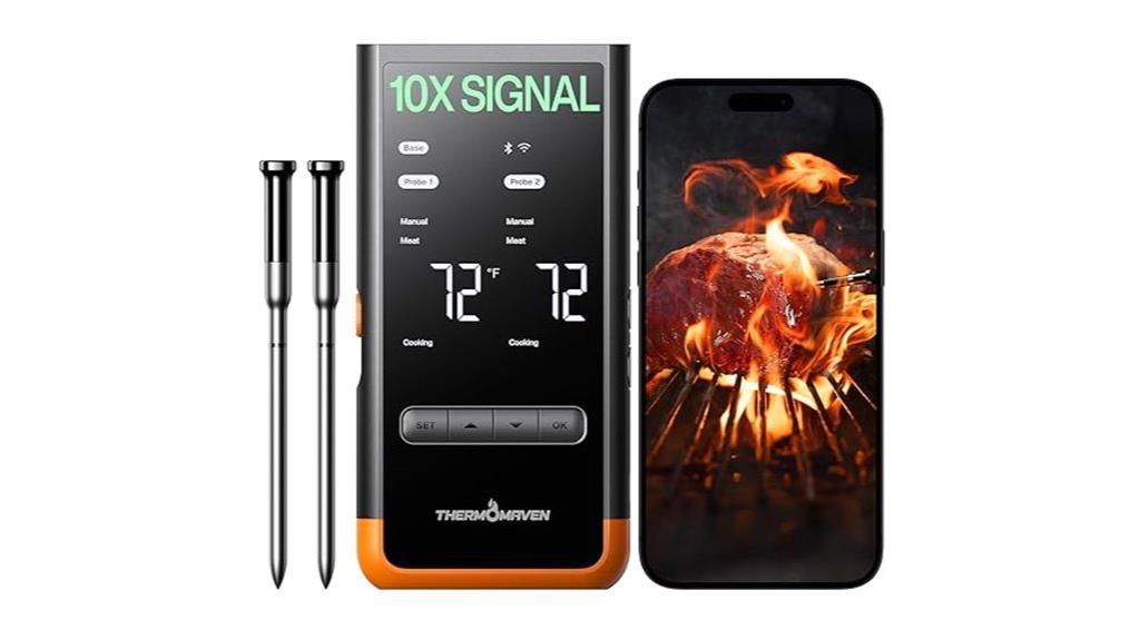 wireless bluetooth meat thermometer