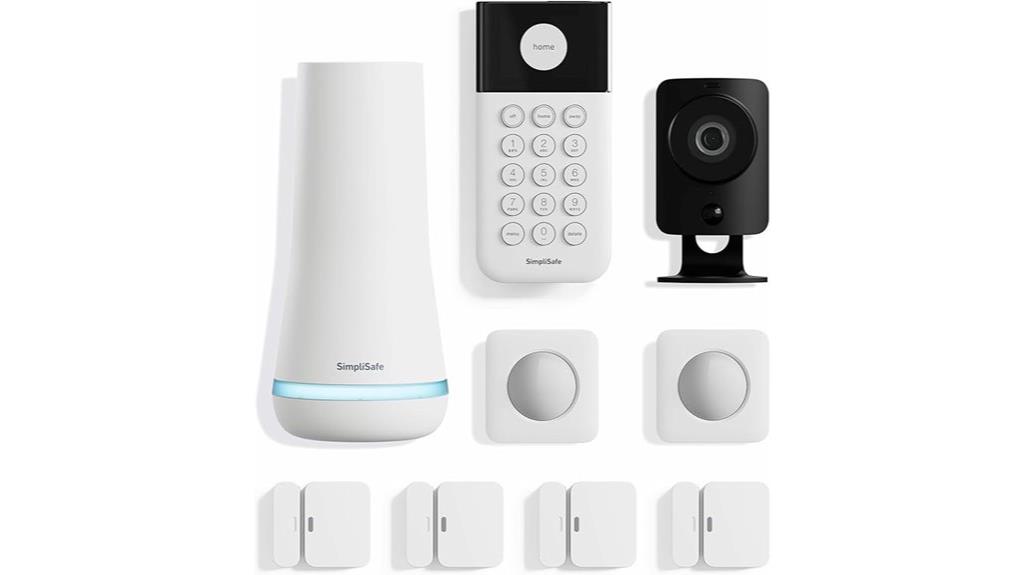 wireless security system with camera