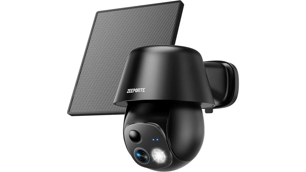 wireless solar camera features