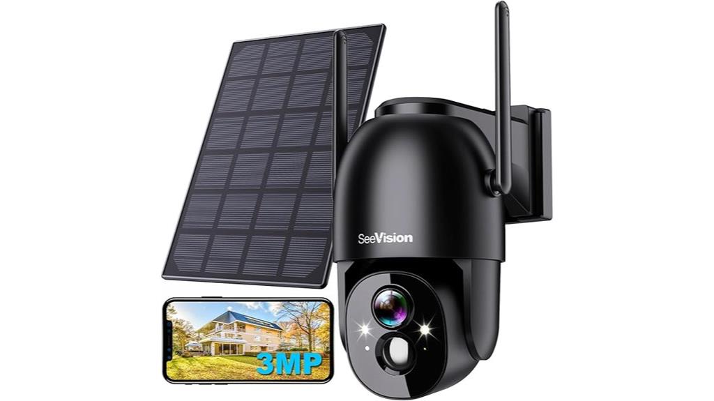 wireless solar security camera