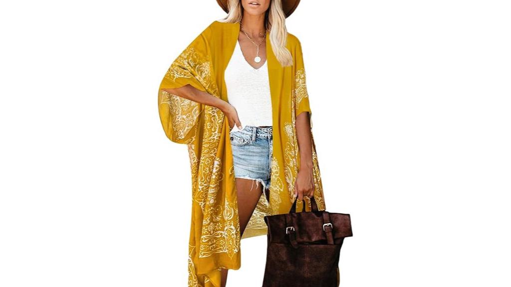 women s breezy kimono cover