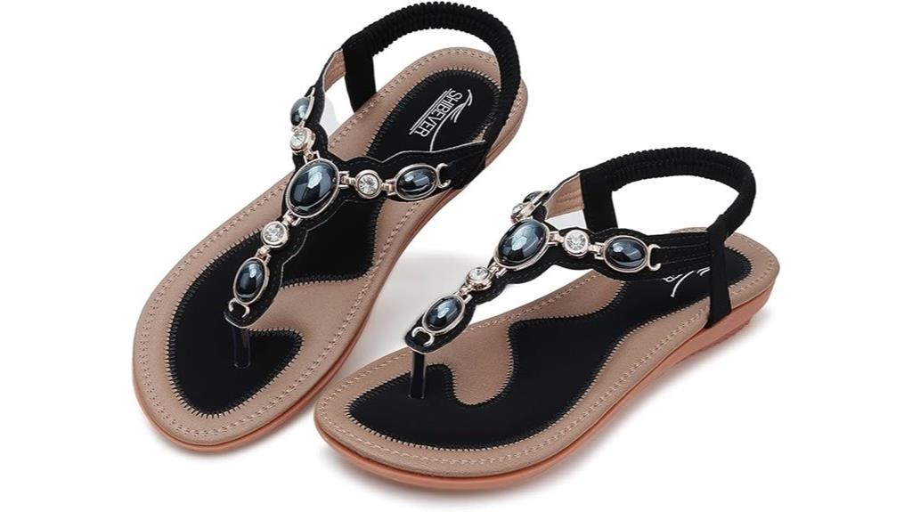 women s flat sandal shoes