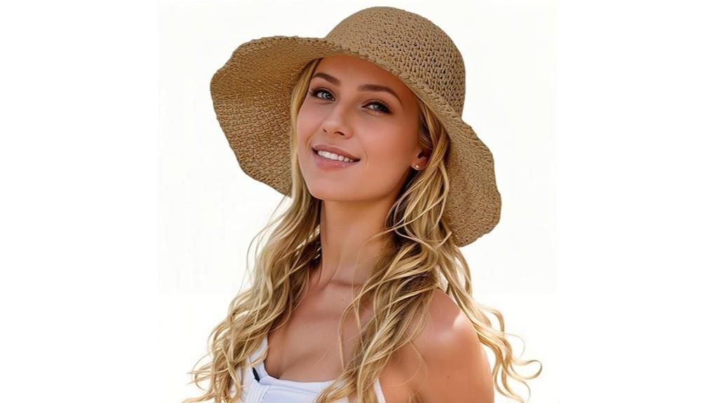women s straw beach hat