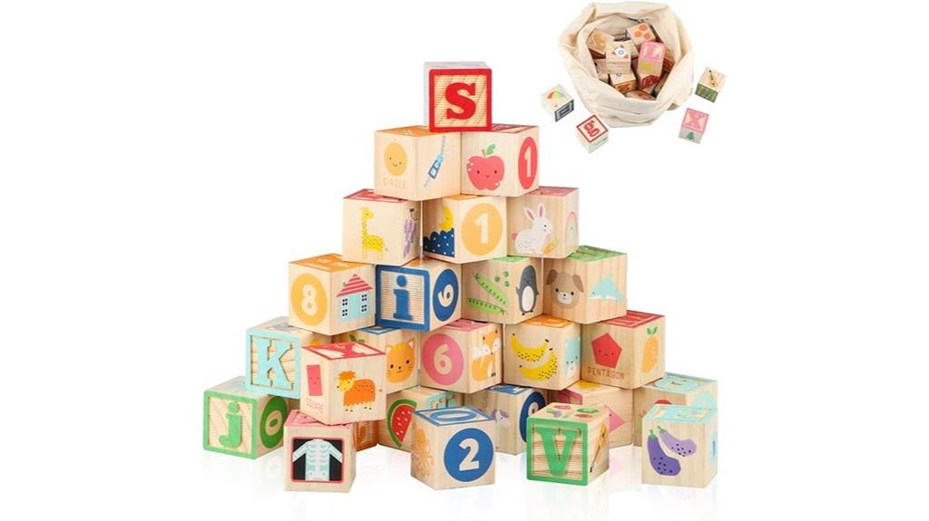 wooden building blocks for toddlers