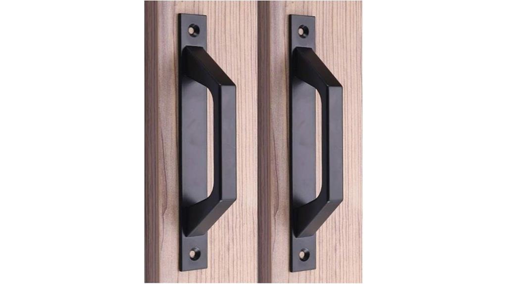 wooden sliding door handle