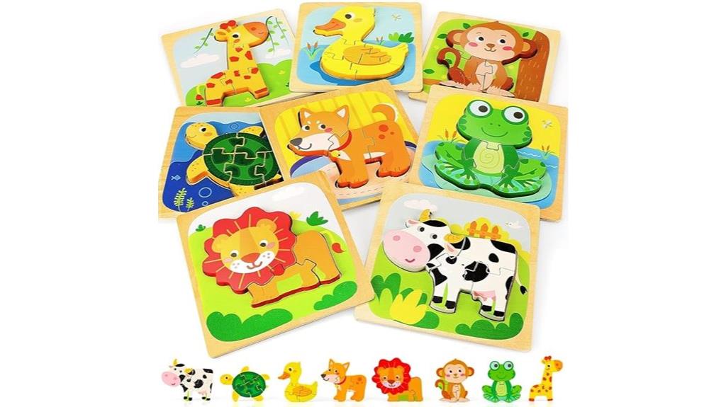 wooden toddler puzzles