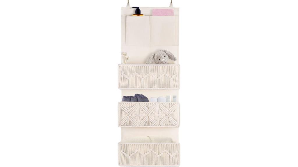 woven pocket door organizer