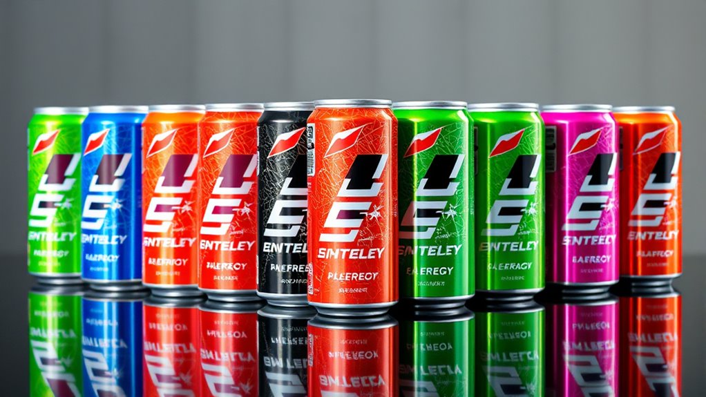 zero sugar energy drinks pack