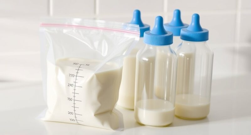 breast milk storage options