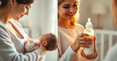 comparing feeding options for infants