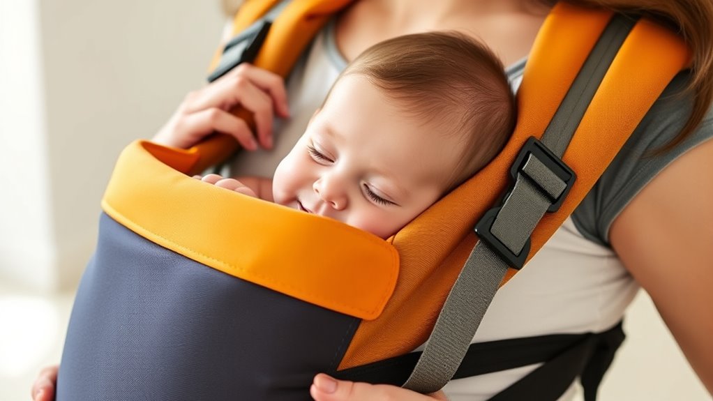 ergonomic adjustable baby carrier