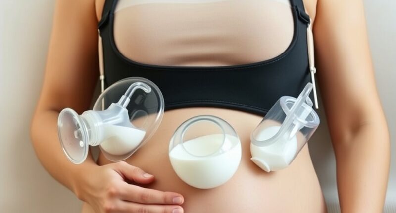 hands free wearable breast pump