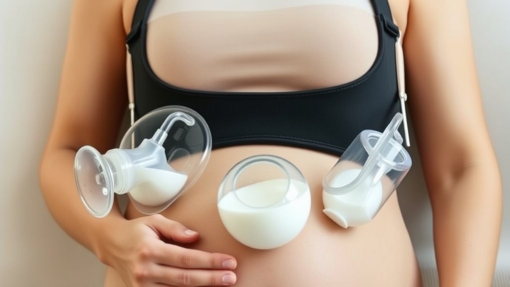 hands free wearable breast pump