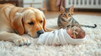 introducing your pet to baby