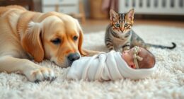 introducing your pet to baby