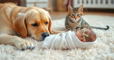 introducing your pet to baby