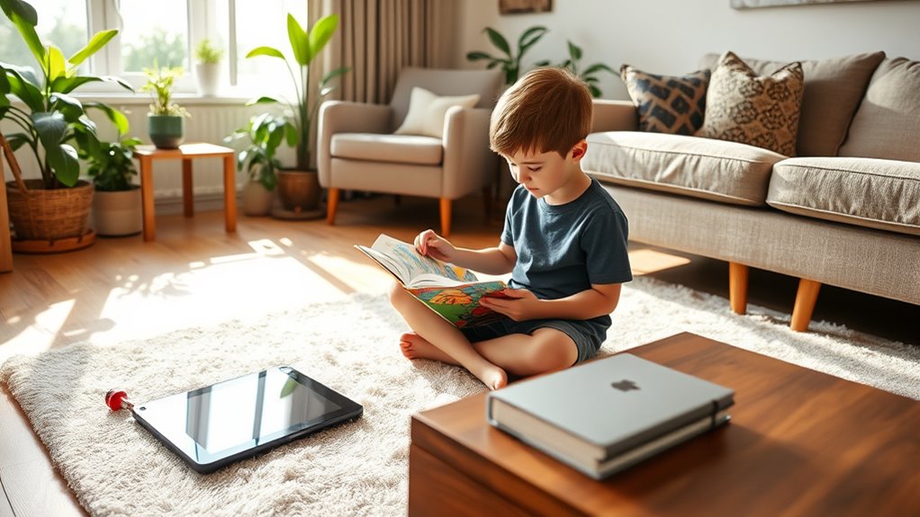 limit screen time for children