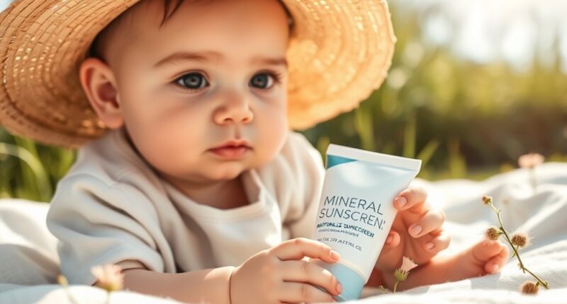 mineral sunscreens for babies