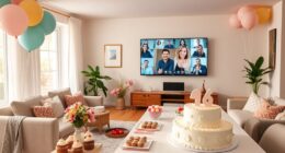 modern virtual baby showers