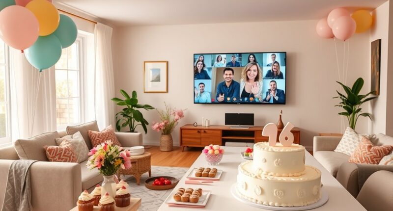 modern virtual baby showers