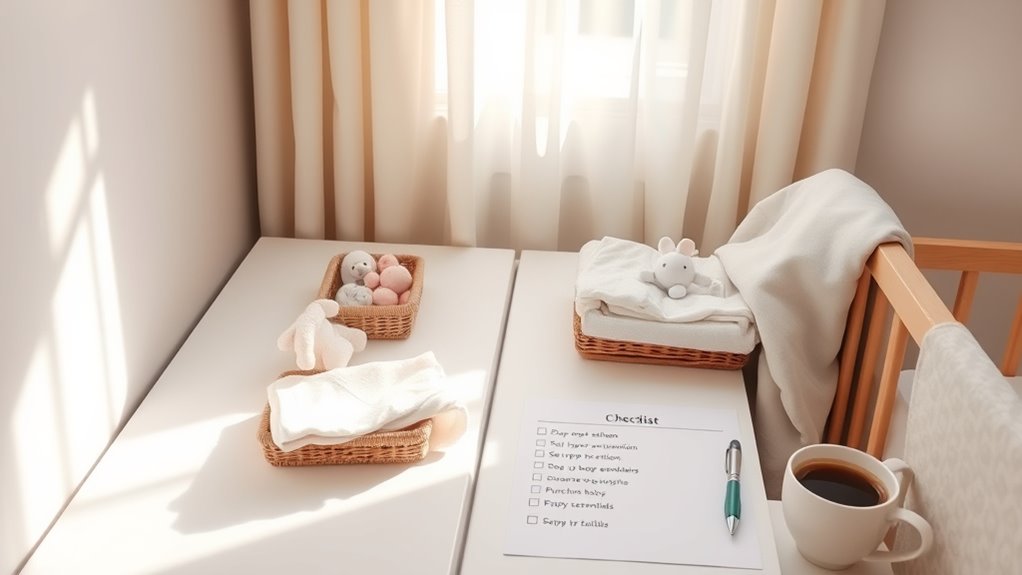 pre baby preparation checklist