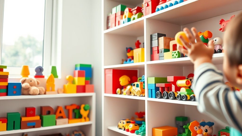 rotate toys for engagement