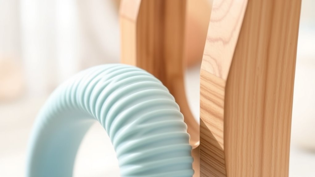 safe ergonomic teething toys