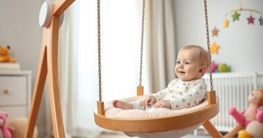 safe indoor baby swings