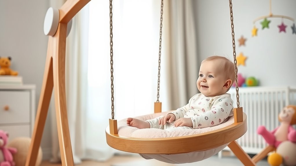safe indoor baby swings