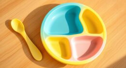 silicone baby feeding set
