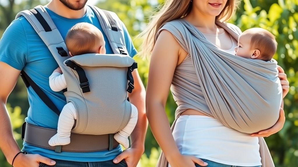 supportive durable ergonomic carriers