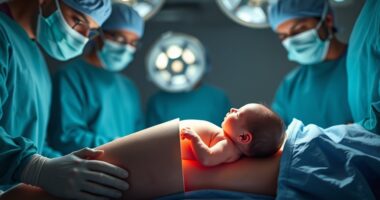 surgical births when needed