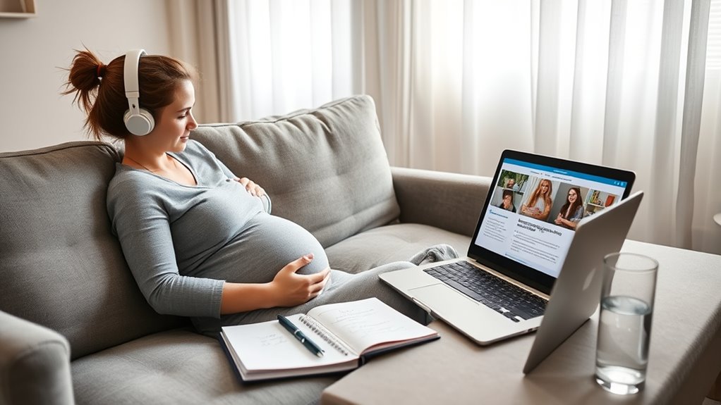 virtual childbirth education options