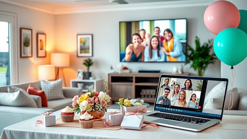 virtual themed interactive celebration