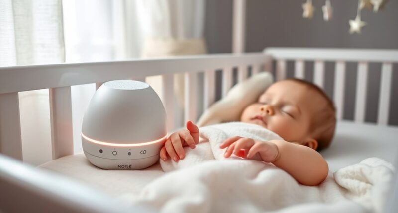 white noise aids infant sleep