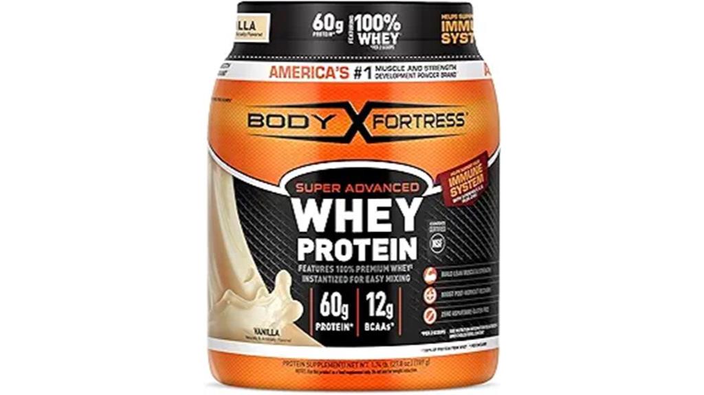 body fortress whey protein