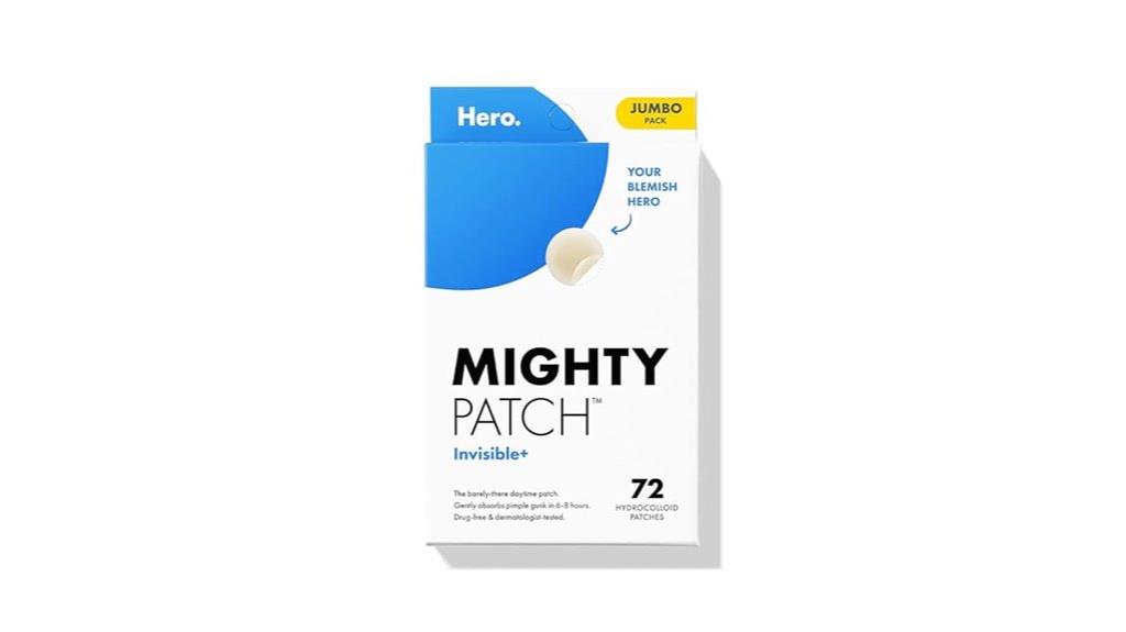 clear acne patches pack