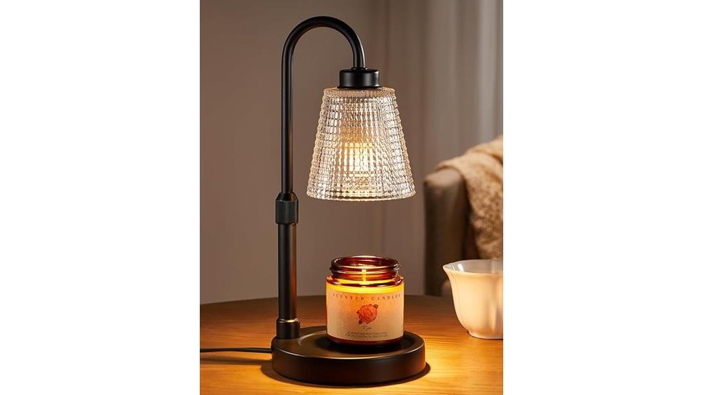 dimmable candle warmer lamp